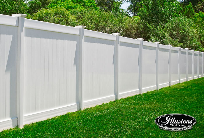 Illusions Vinyl Fence - The Best PVC Vinyl Fence in the Industry